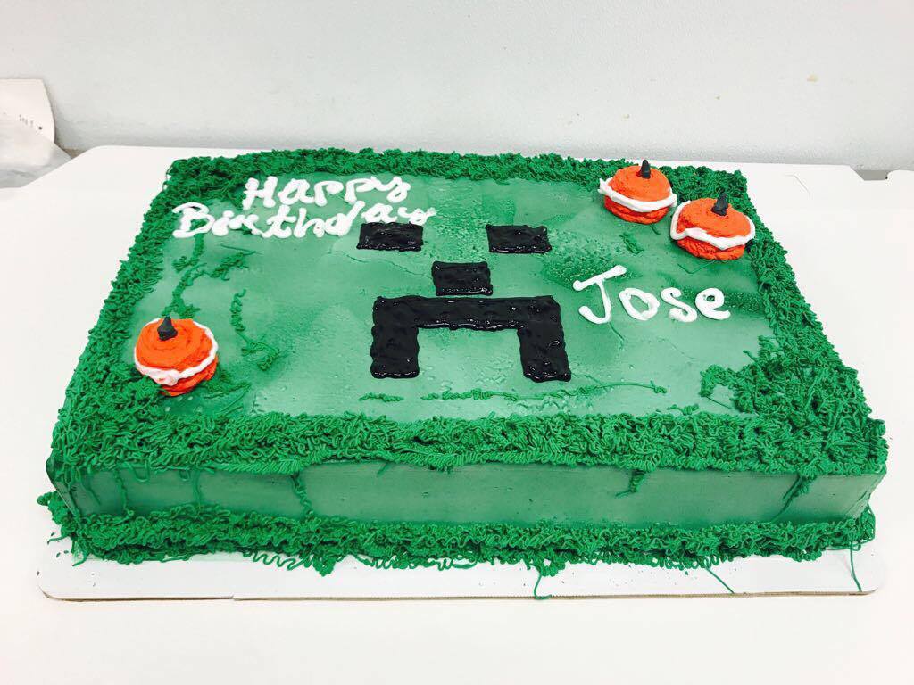 pastel de minecraft – Pasteles de bodas en Aurora, CO | Pastel de quince  años en Aurora, CO | Pasteles ambientados en Aurora, CO |Pasteles Cisne  Cakes & Pastries | Pasteleria en